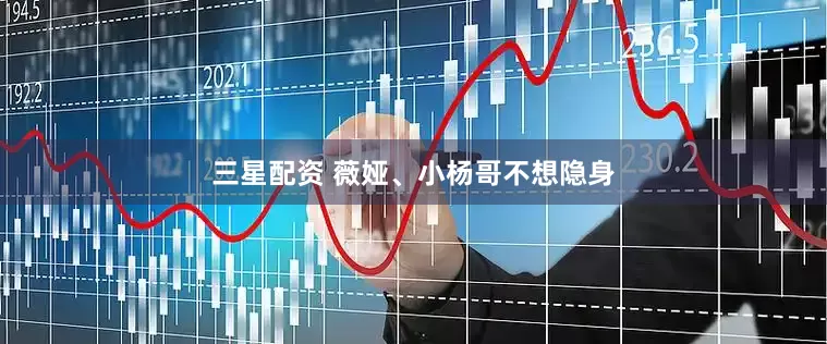 三星配资 薇娅、小杨哥不想隐身